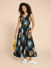 Load image into Gallery viewer, Gigi Linen Blend Maxi Dress