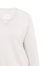 Load image into Gallery viewer, Sweater with V-neck and ribbed trims