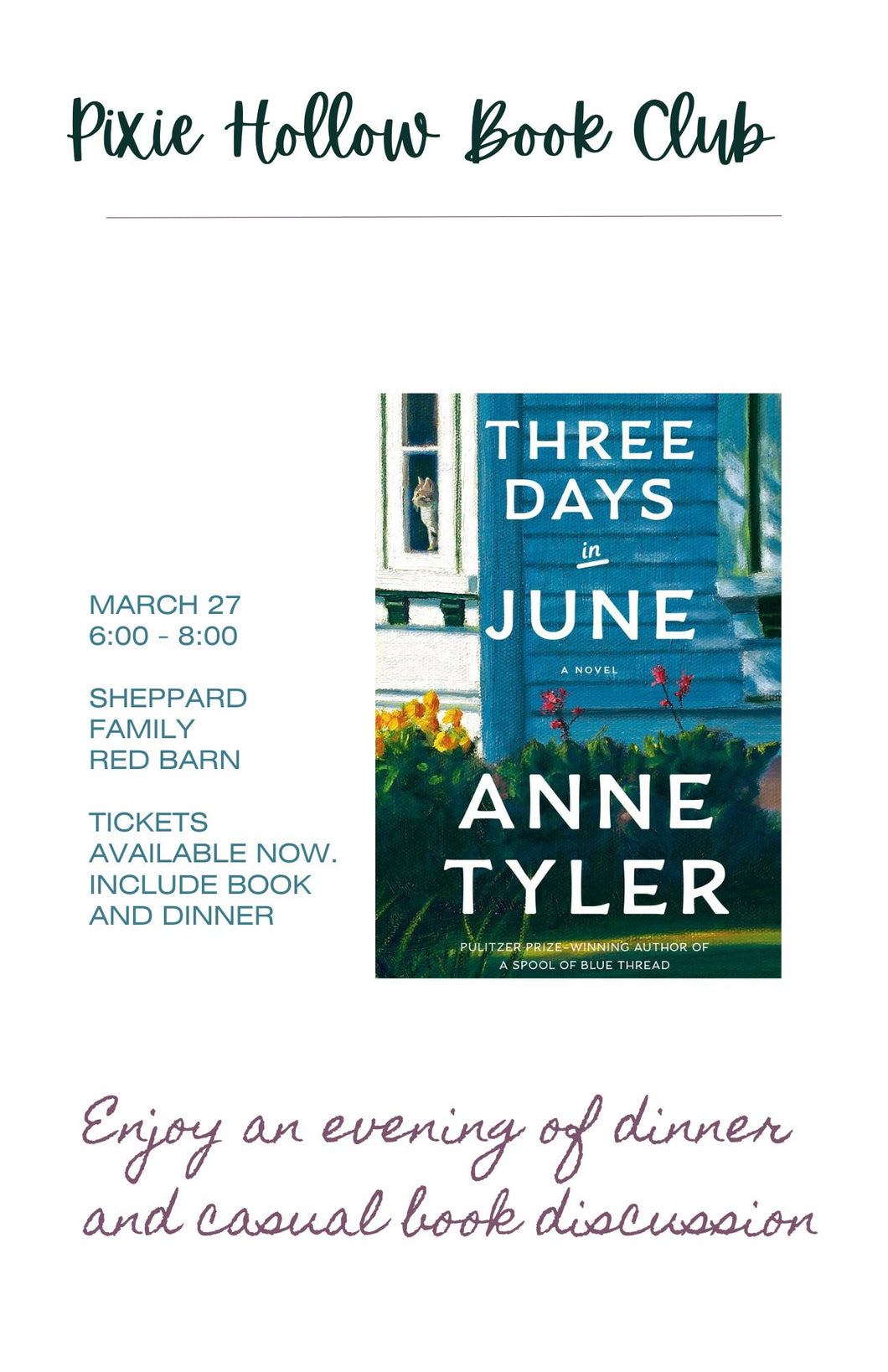 Three Days in June Book Club