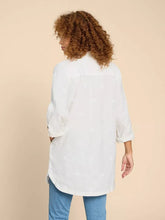 Load image into Gallery viewer, Evelyn Linen Tunic White