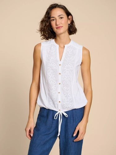 Tulip Sleeveless Shirt