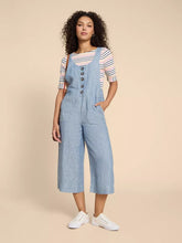Load image into Gallery viewer, Viola Linen Dungaree