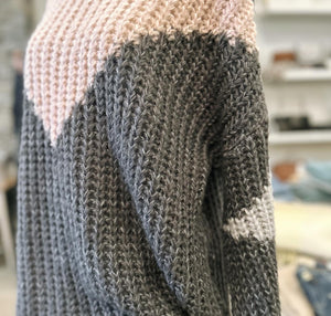 80’s inspired Oversized Knit
