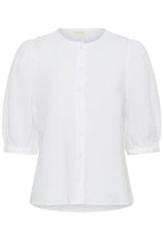 Load image into Gallery viewer, White Linen Blouse
