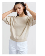 Load image into Gallery viewer, Fine Yarn Raglan Sweater