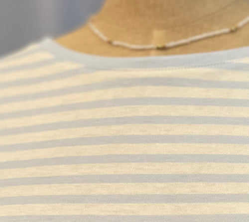 Morning Sky Striped Top